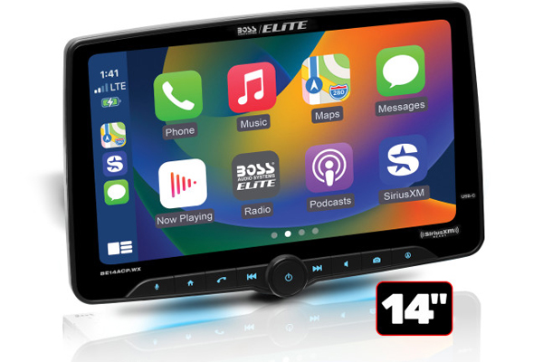  BE14ACP.WX / DIN, Wireless CarPlay & Android, SXM, 14